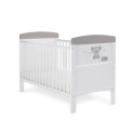 Obaby Grace Inspire Cotbed Hello World Koala - Grey