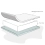 Obaby Whitby Cot Bed & Foam Mattress-White