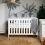 OBaby Nika 3 Piece Room Set-White Wash