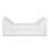 Snowdon Classic Cot Bed and Finest Mattress-White