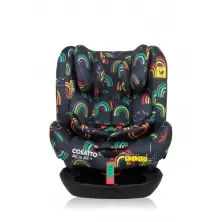 Cosatto All in All PLUS Group 0+1/2/3 Car Seat - Disco Rainbow