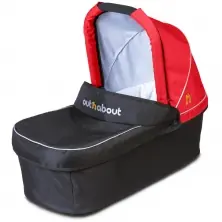 Out n About Nipper Double Carrycot Hood Fabric - Carnival Red**