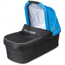 Out n About Nipper Double Carrycot Hood Fabric - Lagoon Blue**