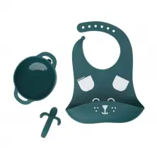 Babymoov Silicone Bowl, Feeder & Bib Set - Dog (2025)