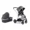 Babymore MeMore Pram & Pushchair 11 Piece Bundle-Chrome Slate