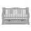 Obaby Stamford Luxe Sleigh Cot Bed Including Underbed Drawer-Warm Grey (NEW)