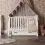 Obaby Stamford Mini Sleigh Cot Bed Including Underbed Drawer-White (NEW)