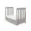 Obaby Stamford Mini Sleigh Cot Bed Including Underbed Drawer-Warm Grey (NEW)