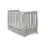 Obaby Stamford Mini Sleigh Cot Bed Including Underbed Drawer-Warm Grey (NEW)