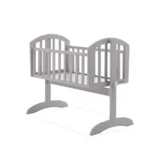 Obaby Sophie Swinging Crib - Warm Grey