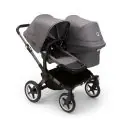 Bugaboo Donkey 5 Duo Complete - Graphite/Grey Melange