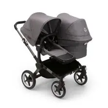 Bugaboo Donkey 5 Duo Complete - Graphite/Grey Melange