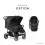 Hauck Uptown Duo Twin Pushchair-Melange Black