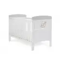 Obaby Grace Inspire Guess How Much I Love You To the Moon and Back Cotbed - Grey