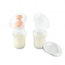 Fraupow Silicone Manual Breast Pump & Milk Collector