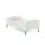 Obaby Maya Single Bed-White/Natural 