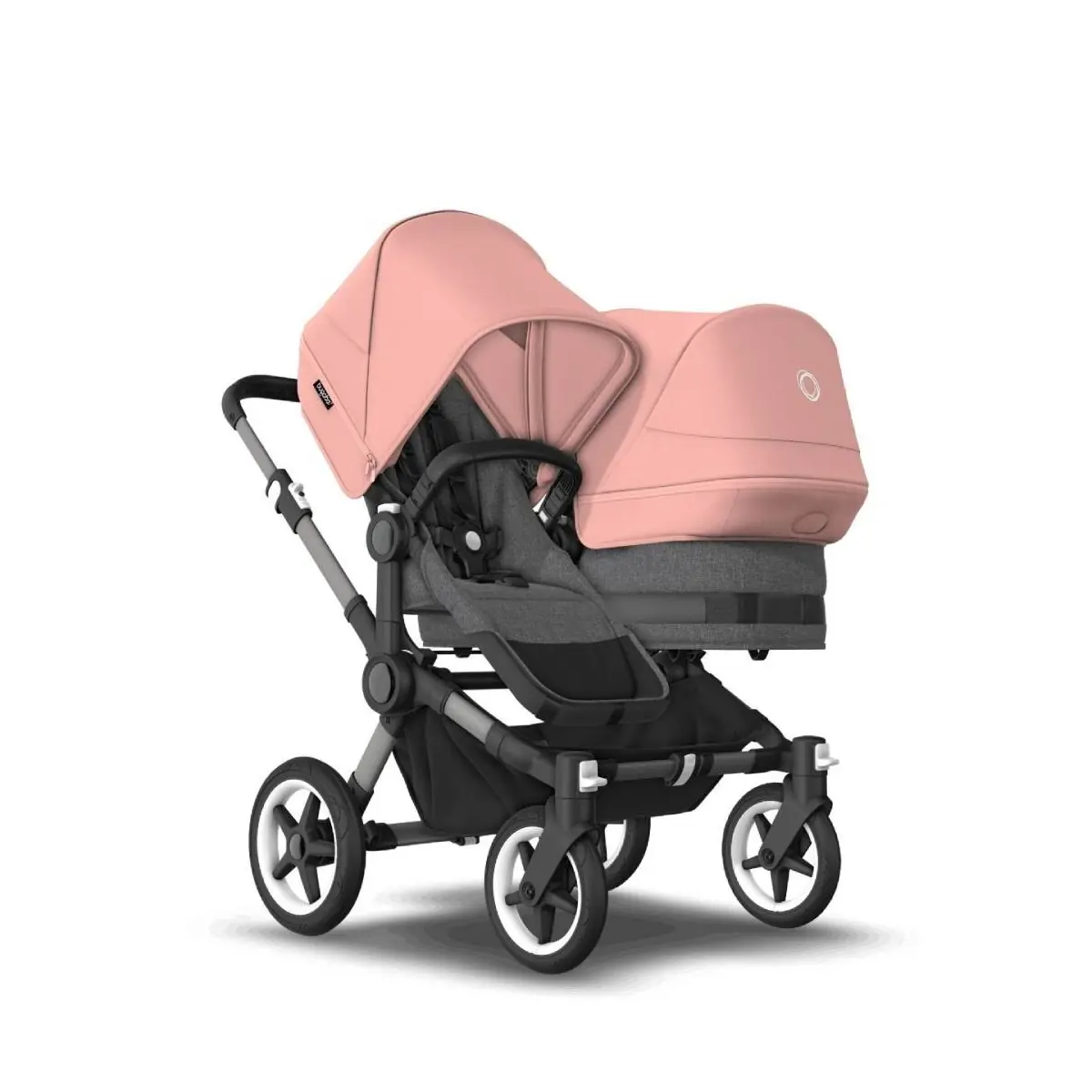 Bugaboo donkey duo cheap grey melange