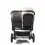 Bugaboo Donkey 5 Duo Complete Pushchair-Graphite/Midnight Blacy/Misty White 