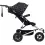 Mountain Buggy Duet V3 Twin Stroller-Black