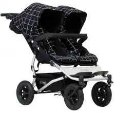 Mountain Buggy Duet V3 Twin Stroller - Grid