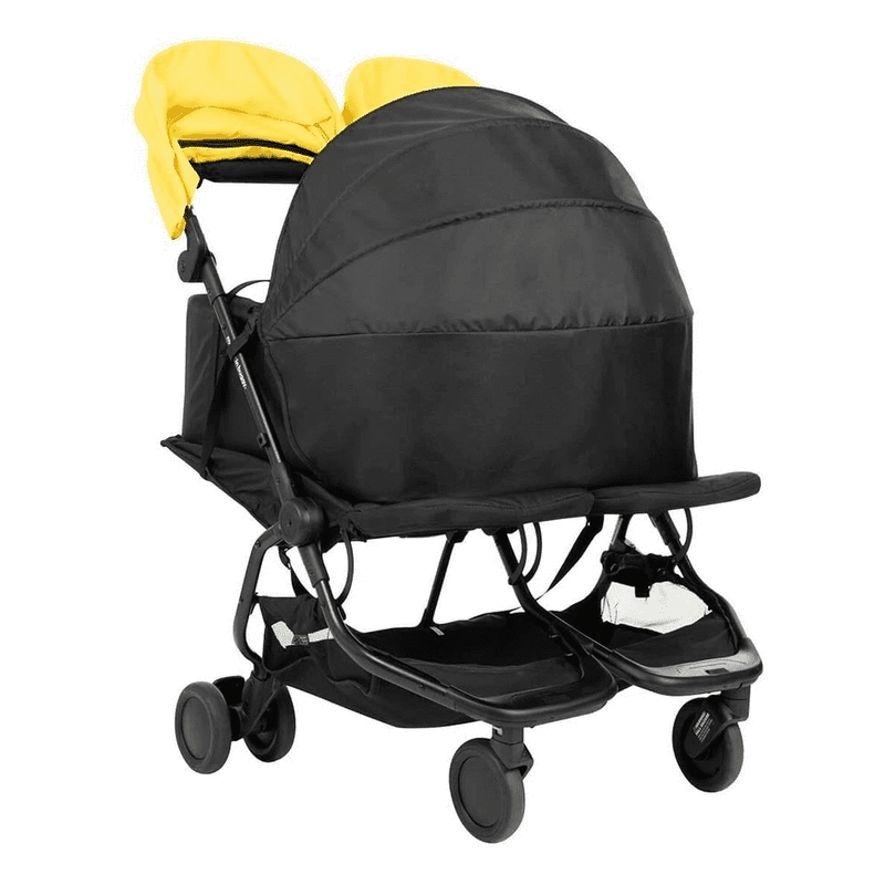 Mountain Buggy Twin Cocoon-Black (2022)