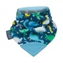 Cheeky Chompers Neckerchew Teething Dribble Bib - Baby Dino