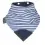 Cheeky Chompers Preppy Stripes Neckerchew Teething Dribble Bib