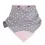 Cheeky Chompers Polka Dot Pink Neckerchew Teething Dribble Bib