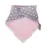 Cheeky Chompers Polka Dot Pink Neckerchew Teething Dribble Bib