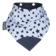 Cheeky Chompers Neckerchew Teething Dribble Bib - Twinkle Twinkle