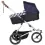 Mountain Buggy Urban Jungle, Terrain, +one Carrycot Plus-Herringbone (2022)