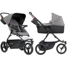 Mountain Buggy Urban Jungle Luxury 2in1 Pram System - Herringbone