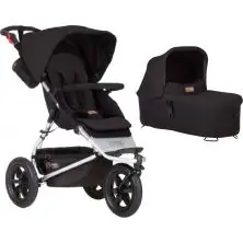 Mountain Buggy Urban Jungle 2in1 Pram System - Black