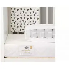 Mother & Baby White Gold Anti Allergy Pocket Spring Cot Mattress 120 x 60