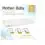 Mother & Baby White Gold Anti Allergy Pocket Sprung Cot Mattress 120x60