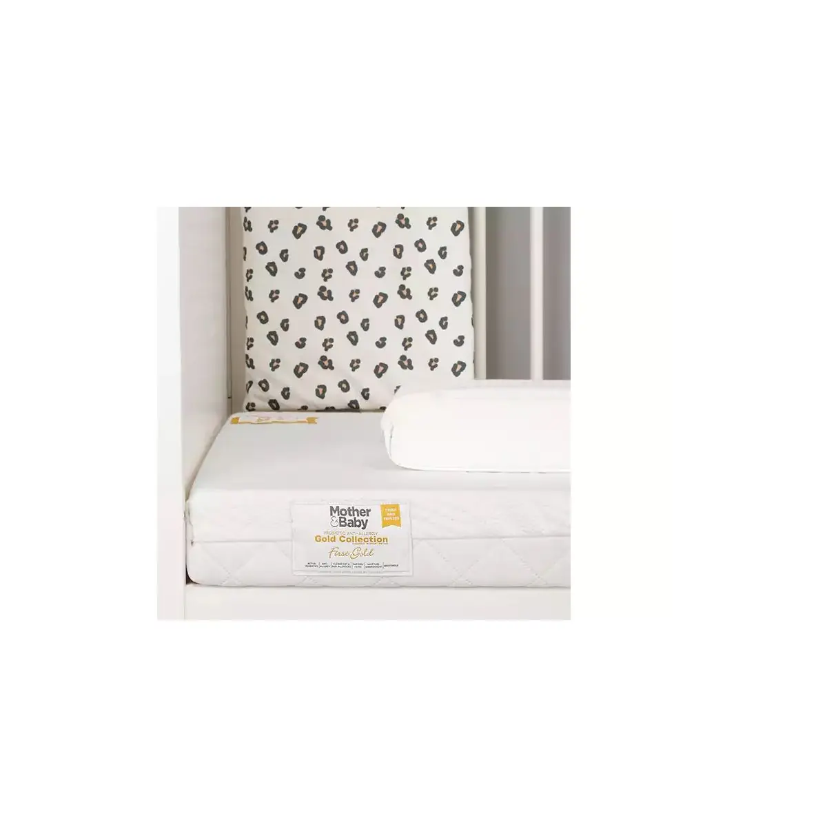 Mother Baby First Gold Anti Allergy Foam Cot Mattress 120 x 60