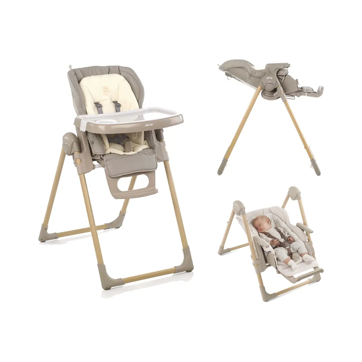 Jane Mila Organic Cotton Highchair