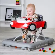 Red Kite Baby Go Round Sporty Car Walker - Red