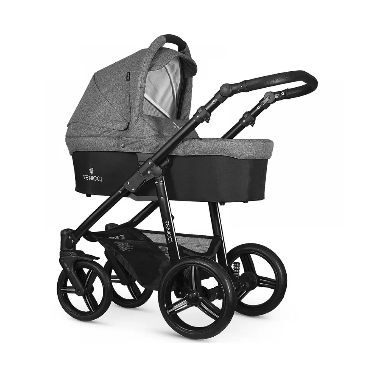 Venicci denim grey cheap travel system