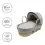 Kindervalley Waffle Palm Moses Basket-Grey