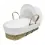 Kindervalley Waffle Palm Moses Basket-White