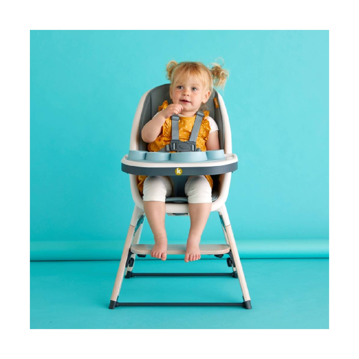 Koo-di Tiny Taster 3-in-1 Highchair-Rain Cloud (2022)