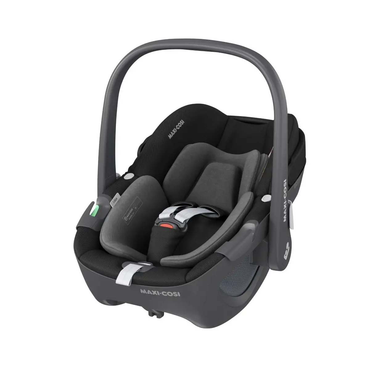 Maxi Cosi Pebble/Pearl/Familyfix 360 Car Seat Bundle-Essential Black