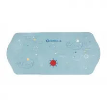 Badabulle Extra Long Bathmat-Blue