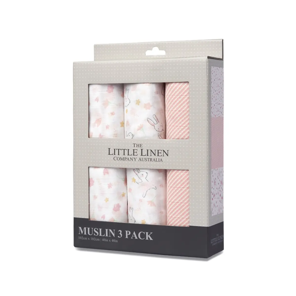 Little Linen Pack of 3 Muslin Prints