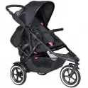 Phil Teds Sport Tandem Pushchair Black