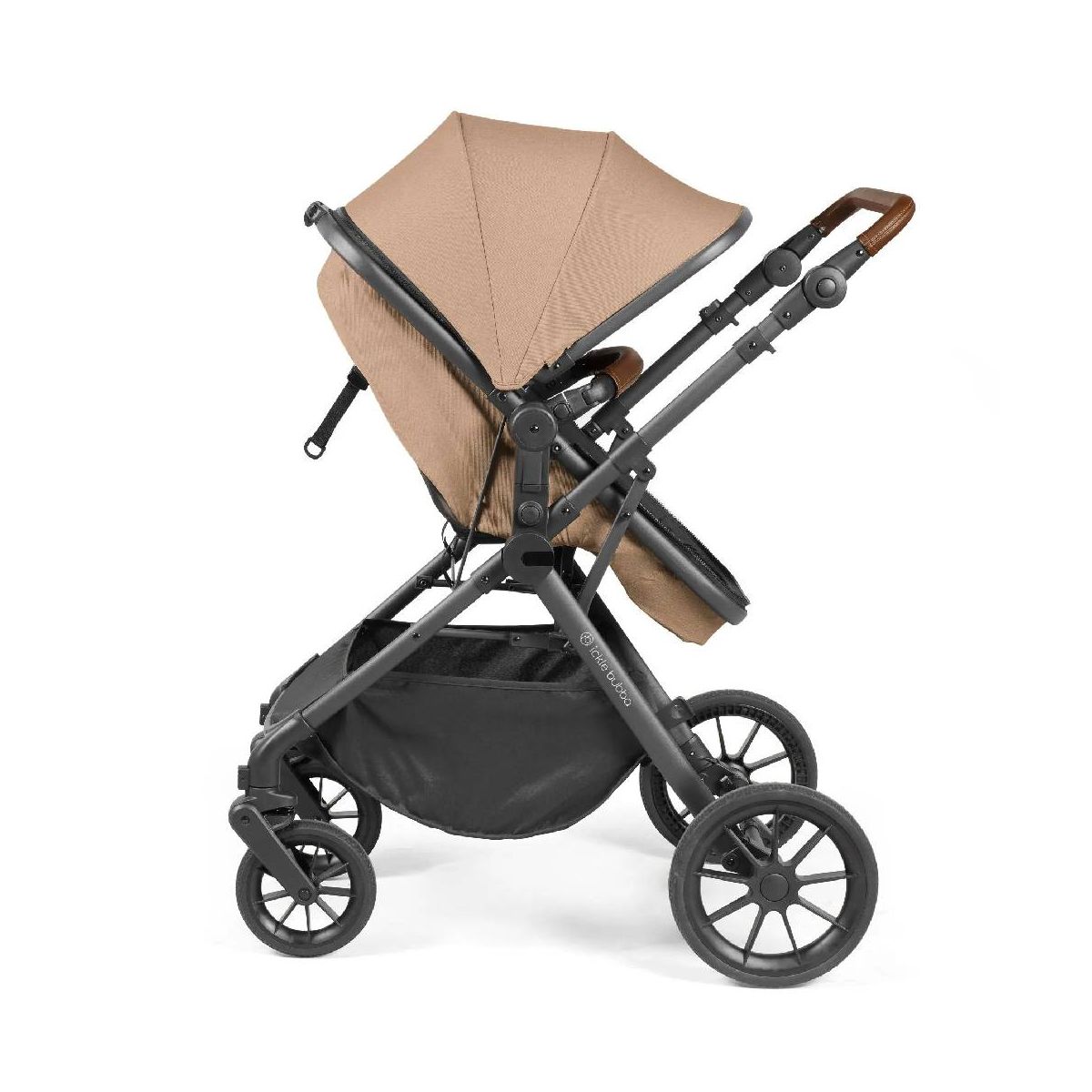 Ickle Bubba Cosmo Gunmetal Frame Travel System With Stratus i-Size ...