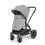 Ickle Bubba Stomp Luxe Bronze Frame Travel System With Stratus i-Size Carseat & Isofix Base-Pearl Grey