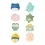 Babymoov Squirty Bath Toys (Set of 8)-Multi