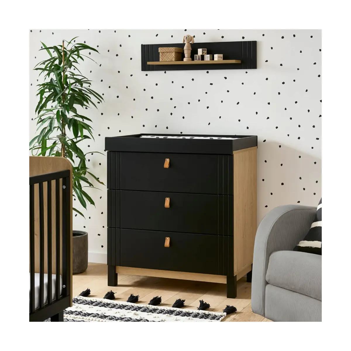 CuddleCo Rafi 3 Drawer Dresser Changer